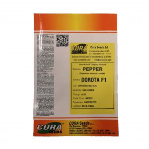 Πιπεριά Ντολμάς Dorota F1 φακ. 500 σπ.